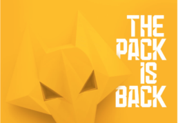The Pack is Back Typography